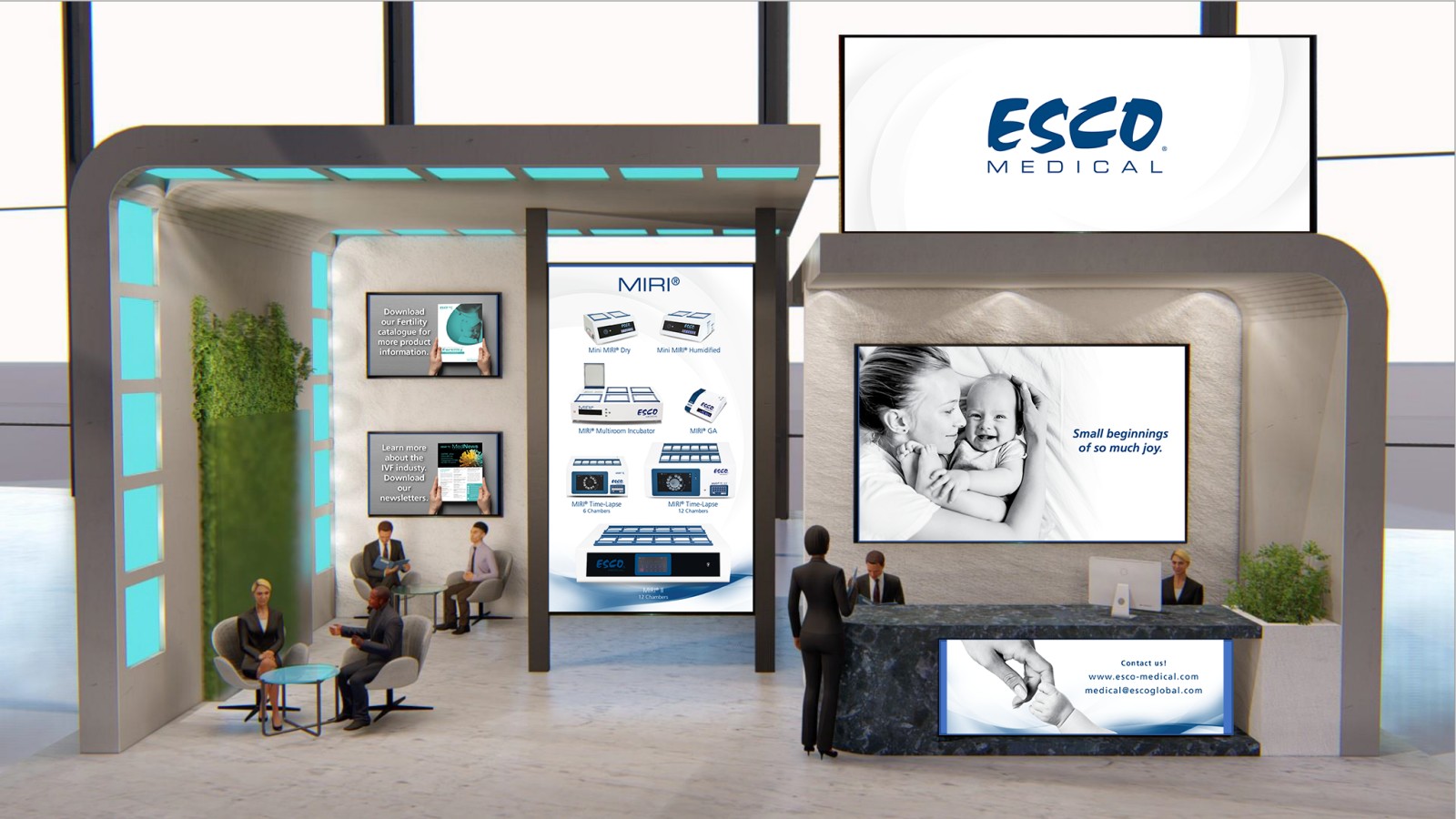 Esco Medical IVF Workstations, Time Lapse Incubator, CO2 Incubators